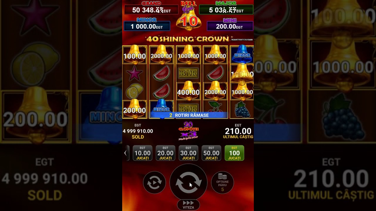 👑 40 Shining Crown &ndash; BIG WIN! 💰 EGT