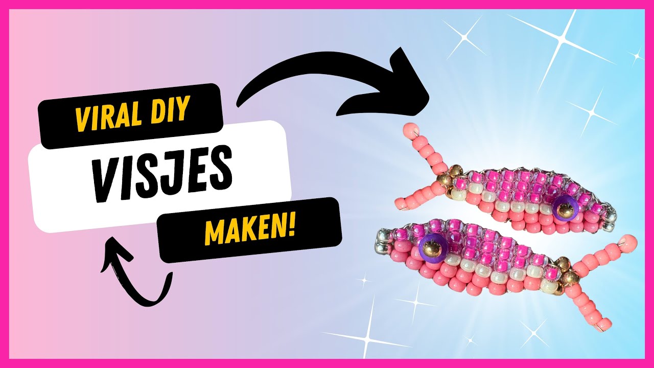 VIRAL Kralen Visje Zelf Maken! 🐠 | Populaire DIY Tutorial