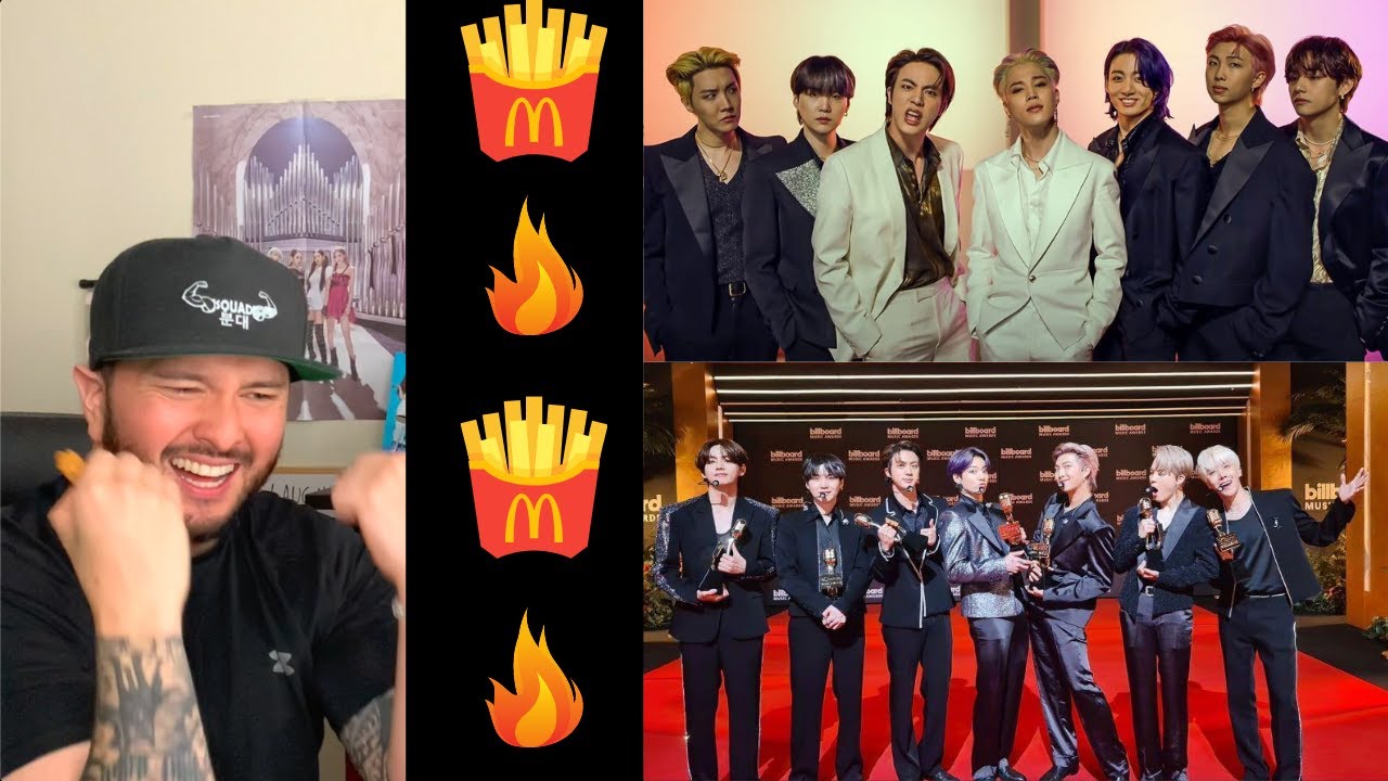 BTS Mcdonalds Mukbang & BTS 