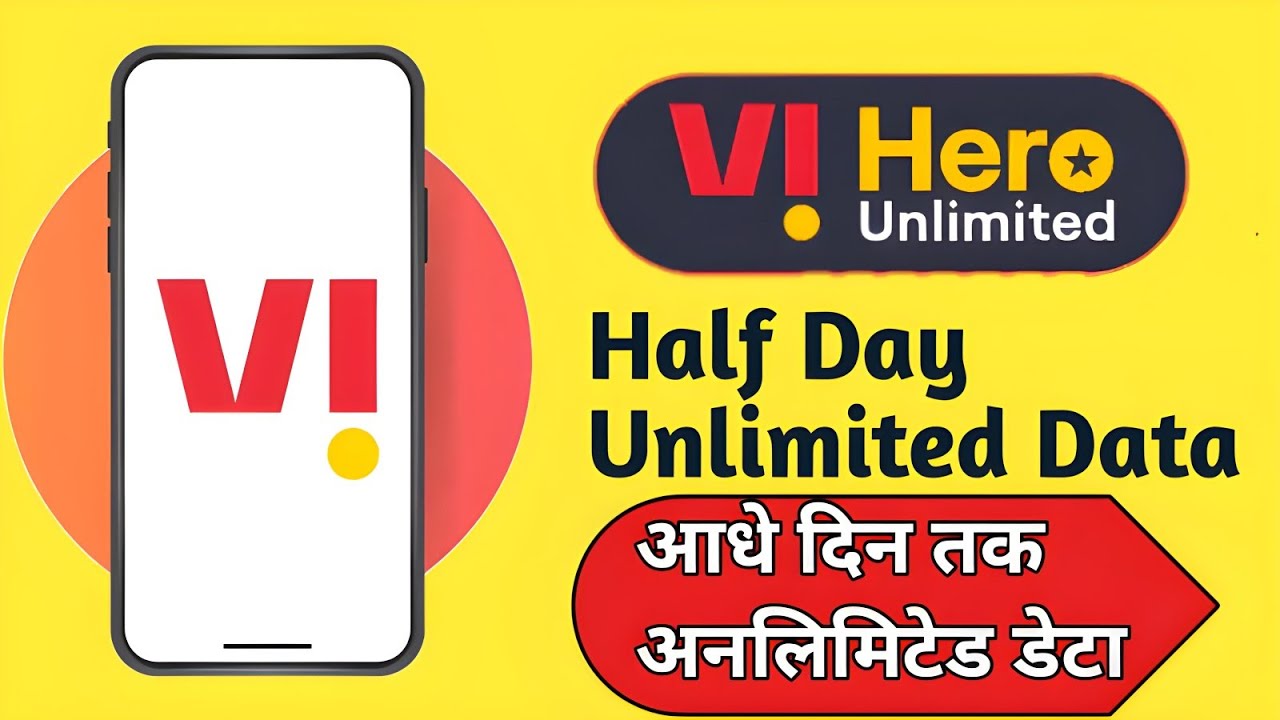 Vi Unlimited Calling Recharge Plan // Vi Ka Unlimited Half Day Unlimited Data Recharge Plan
