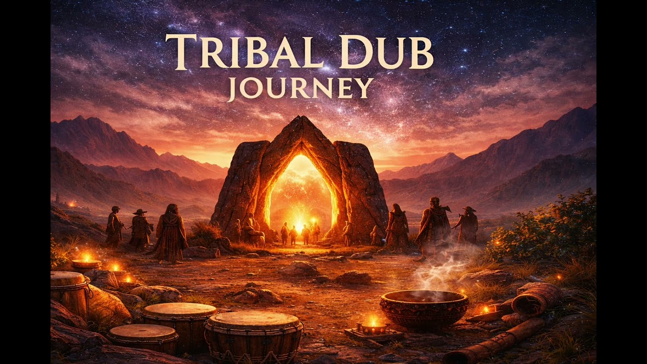 Tribal Dub Journey 🌍 Shamanic Psybient & Deep Tribal Dub  Ritual Chill Music