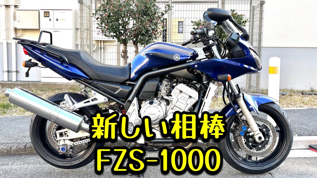 新しい相棒　FZS-1000  インプレ