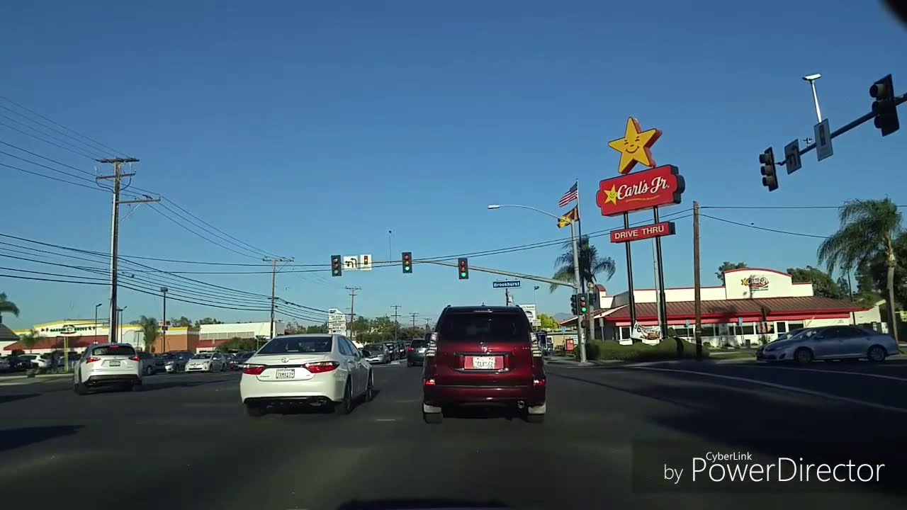Driving by Garden Grove,California