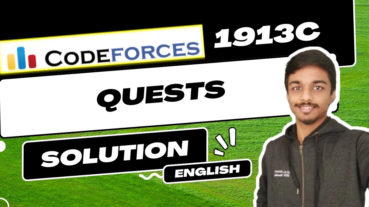 Quests | Codeforces 1914C Solution | Codeforces Round 916 (Div. 3) | English