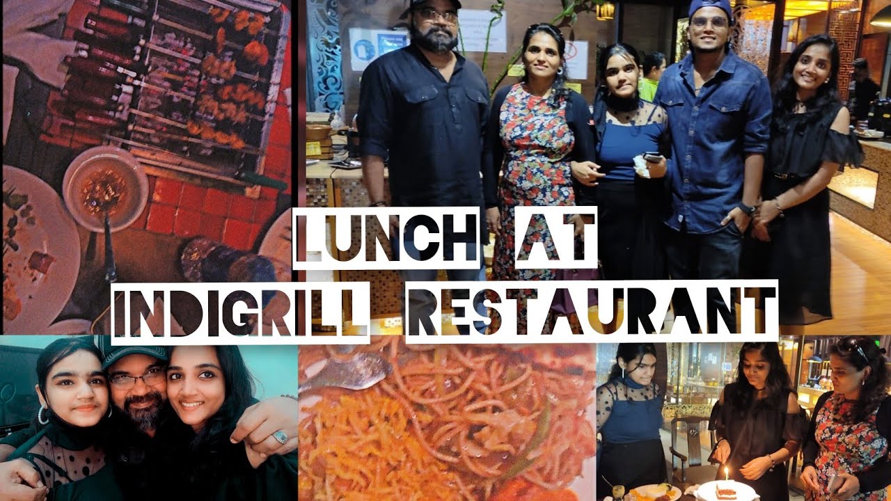 Lunch At Indigrill Restaurant|Doha,Qatar|Unlimited live grill|AgsVlogss