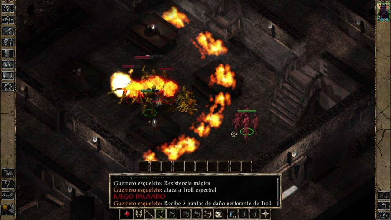 Baldurs Gate II  Solo Demencial Parte 7 Castillo De'Arnise