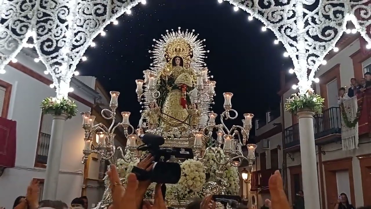 Procesión de la Virgen de Consolación de Carrión de los Céspedes. Miércoles de Corpus, 2024.