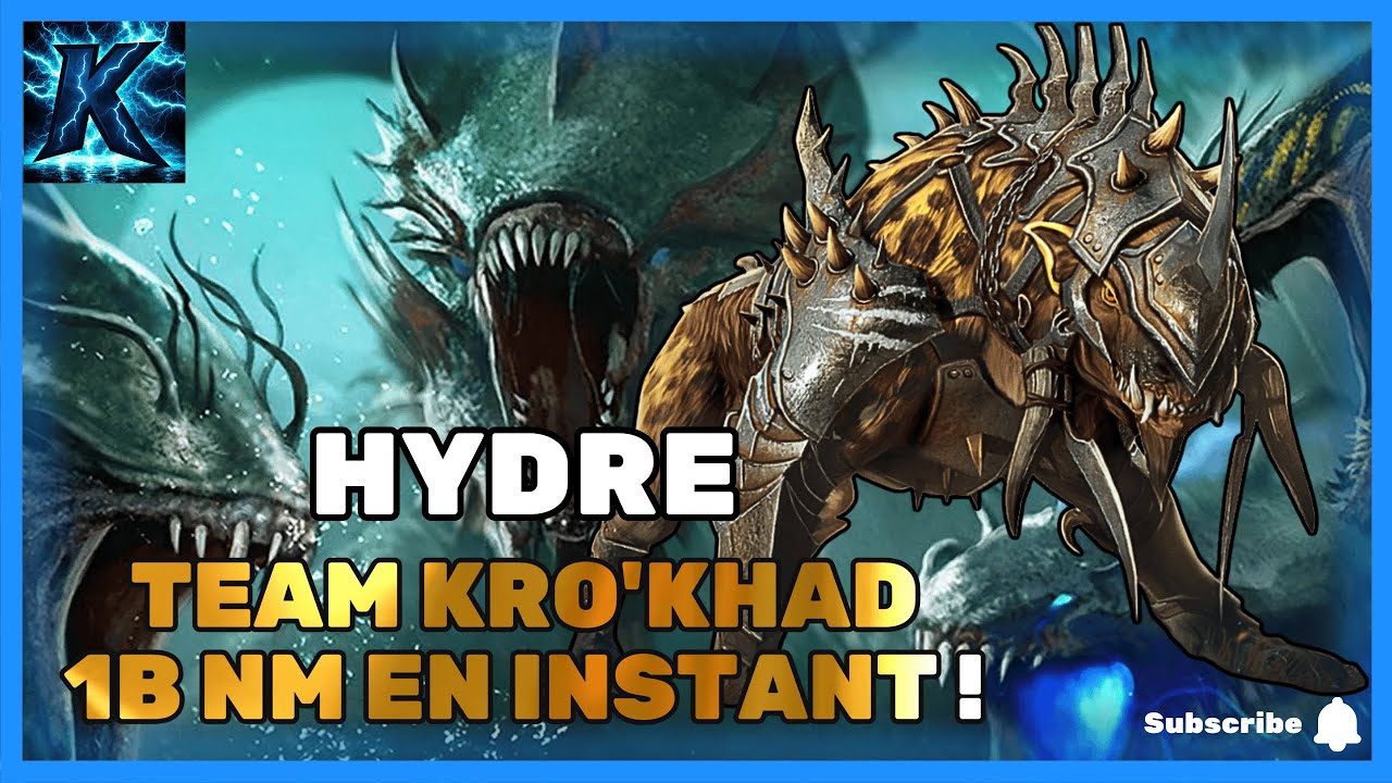 Faire une team hydre avec le chien Kro'Khad | Raid: Shadow Legends