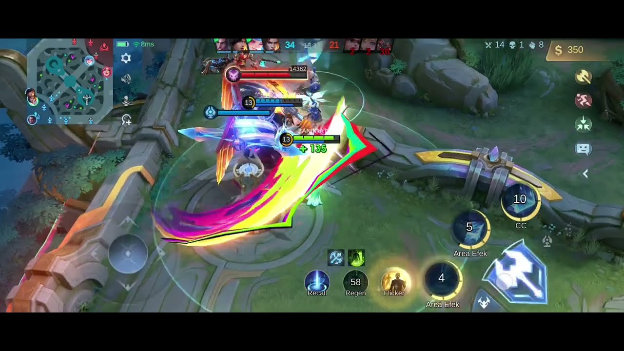MLBB Gameplay || 5 Match Nonstop with 1080p FHD 60fps No Commentary No editing
