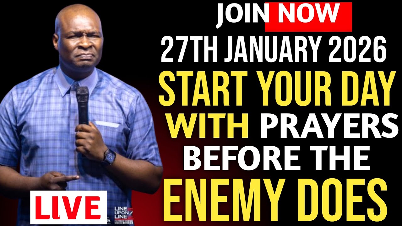 Tuesday 27th January,2026]30 MINUTES Speak into your Day With Spiritual Prayer, Apostle Joshua Selma