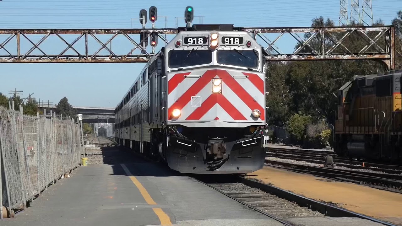 [HD] Railfanning - South San Francisco Station - 2/25/20