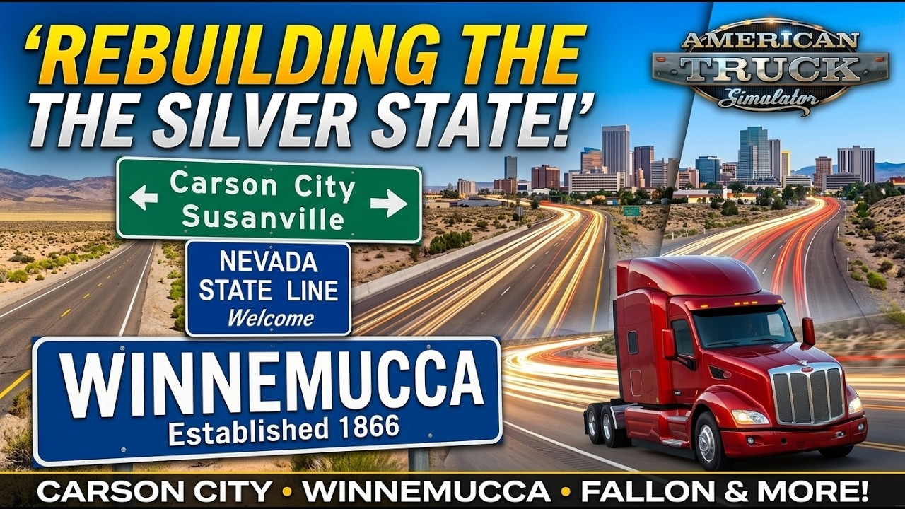 ATS Is Rebuilding Nevada From The Ground Up! | Nevada Rework Overview