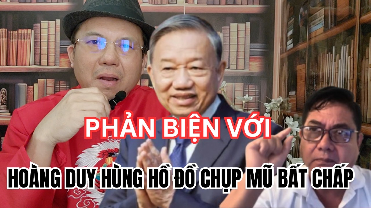 Phản biện với Lật Sư Ho&agrave;ng Duy H&ugrave;ng hồ đồ chụp mũ bất chấp với người cờ v&agrave;ng