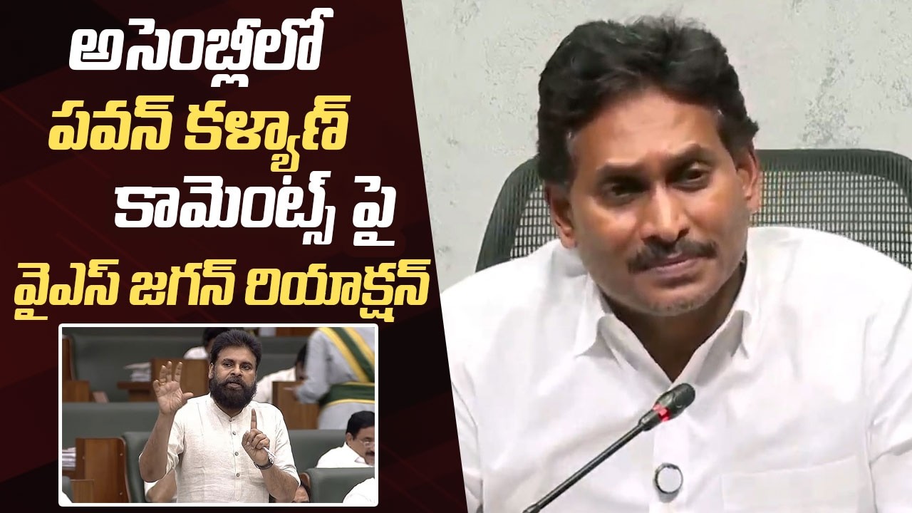 YS Jagan Reacts on Deputy CM Pawan Kalyan Comments in Assembly