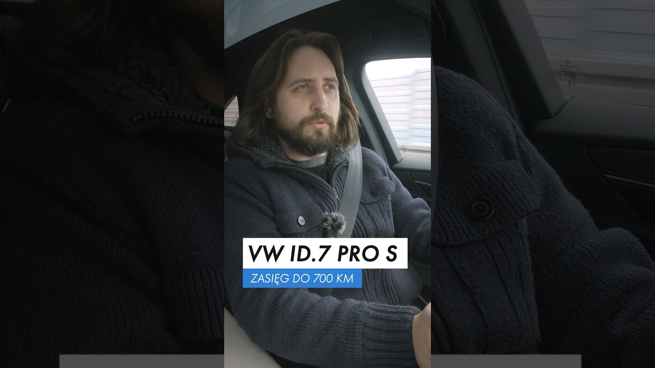 Nawet 700 km na jednym ładowaniu - VW ID.7 Pro S
