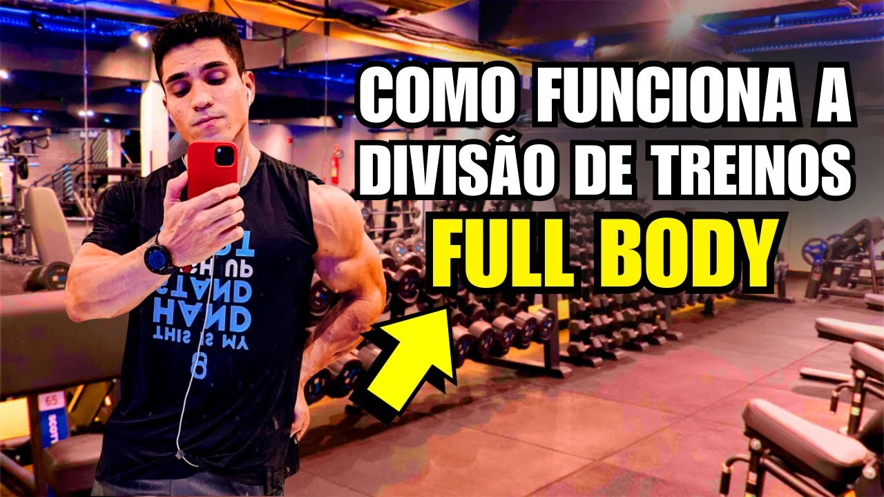 Como Funciona a Divisão de Treinos FULLBODY (Treino Completo para Iniciantes)