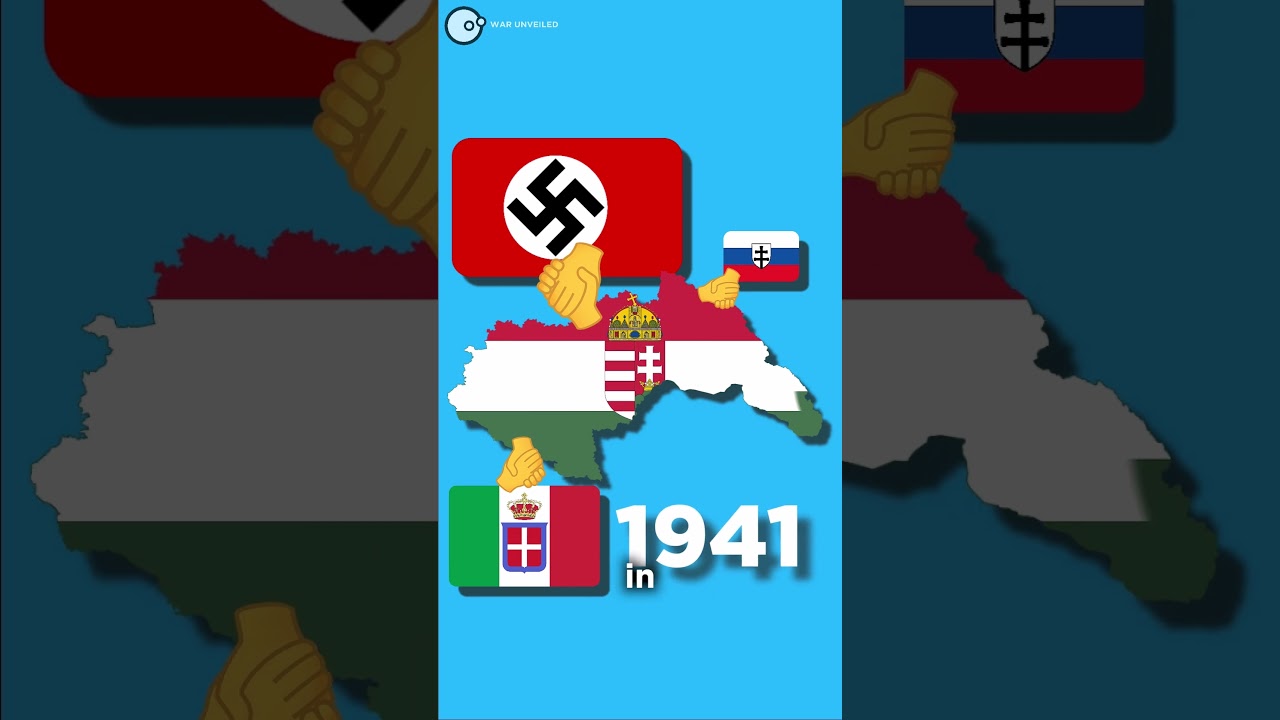 Why did Hungary join the Axis in WWII? #ww2 #war #shorts