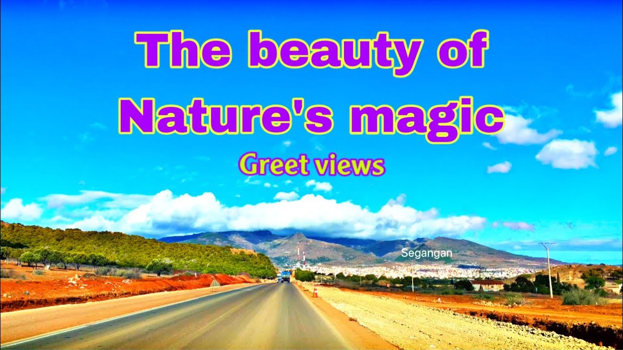 Driving from selouane to Segangan Nador 2022 Morocco Africa Person Walking | video 4K HDR 60fps