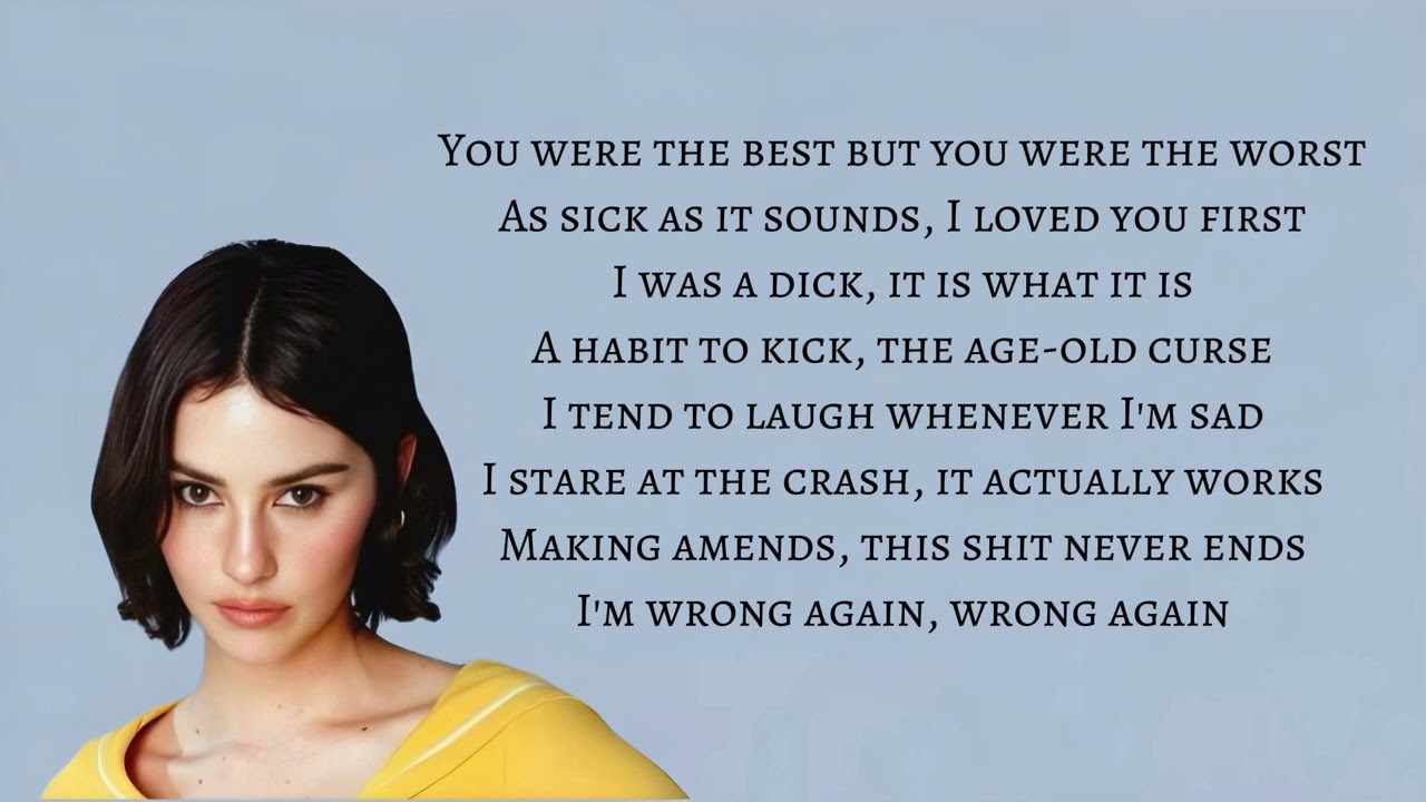Gracie Abrams - I love you, I’m sorry (lyrics)