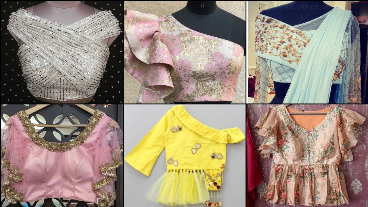 Very Beautiful And Stylish Latest Croptop Designs For Lehenga | Latest Blouse Designs 2020 |