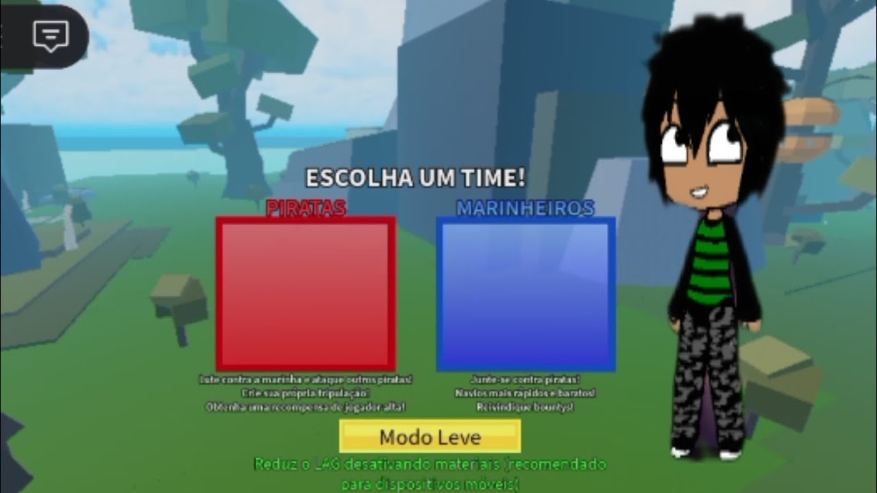 Avaliando a conta de um inscrito no blox fruits