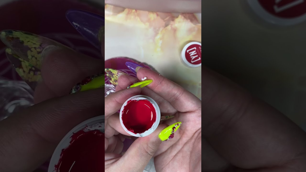 Young nail , mission control gel paints !
