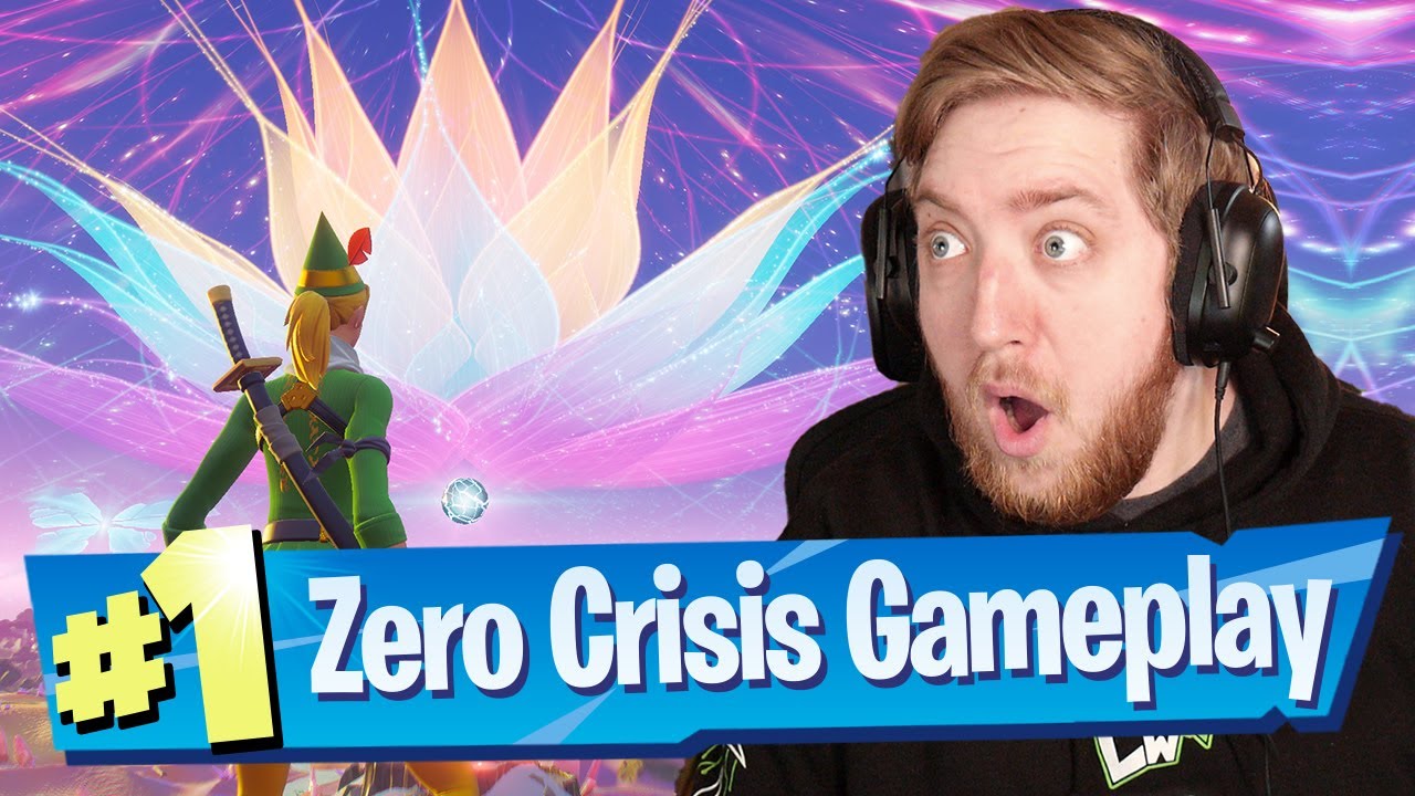 Zero Crisis Finale Mission Gameplay / Reaction - Fortnite Battle Royale