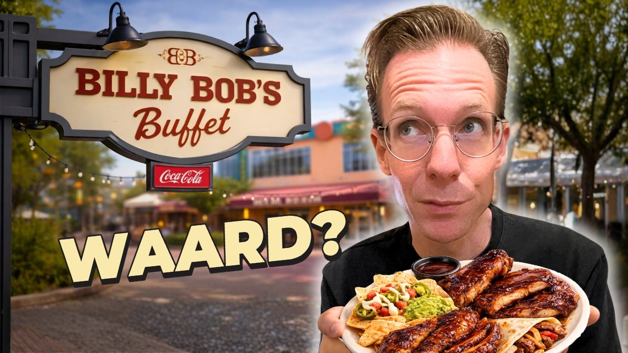 Het ENIGE BUFFET In Disney Village… Is Dit Het ECHT Waard?