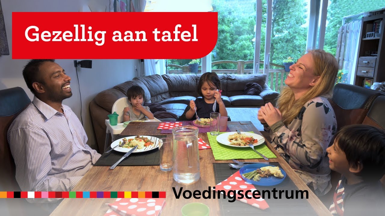 Gezellig aan tafel | Gezonde opvoeding dreumes en peuter | Deel 3