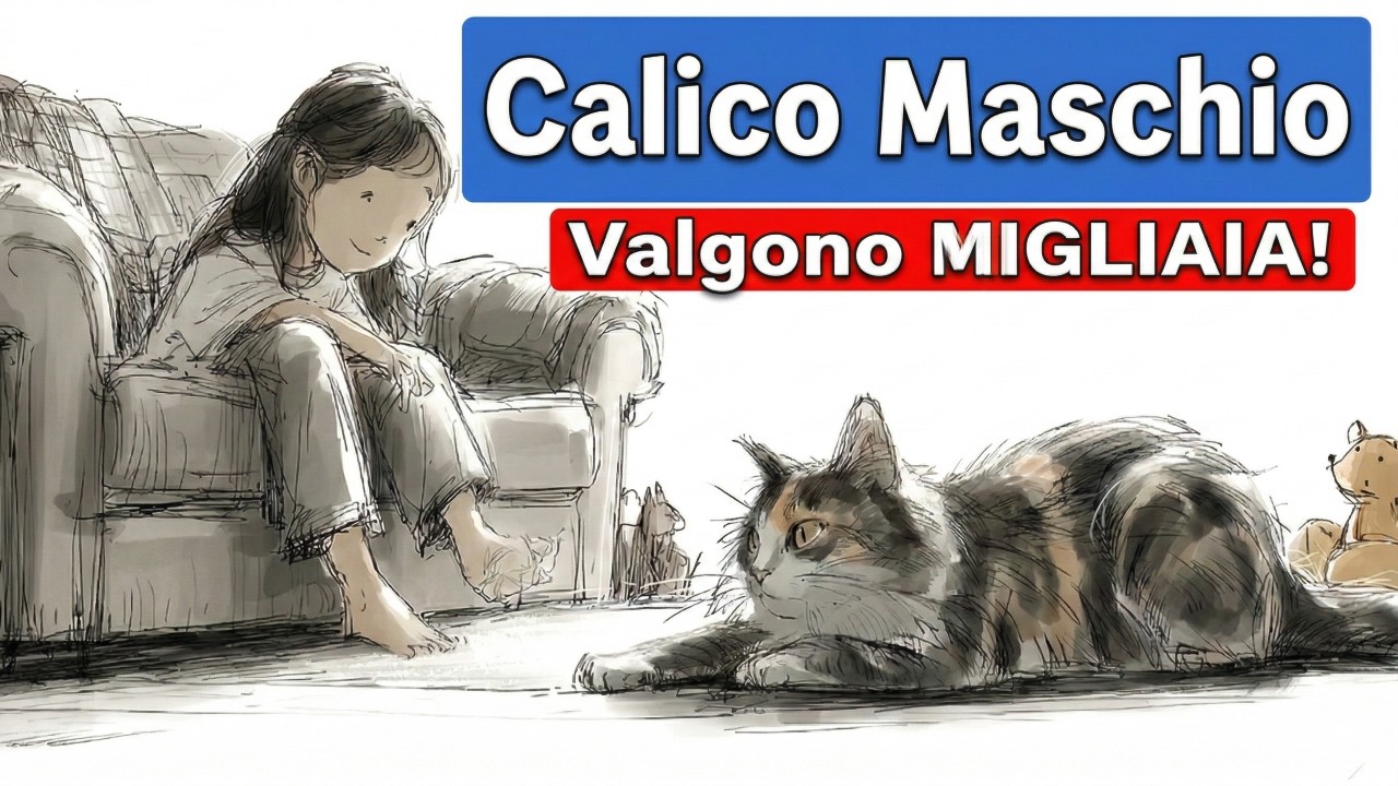 Il Gatto Calico MASCHIO vale una Fortuna: Ecco Perché è il Gatto più Raro del Pianeta