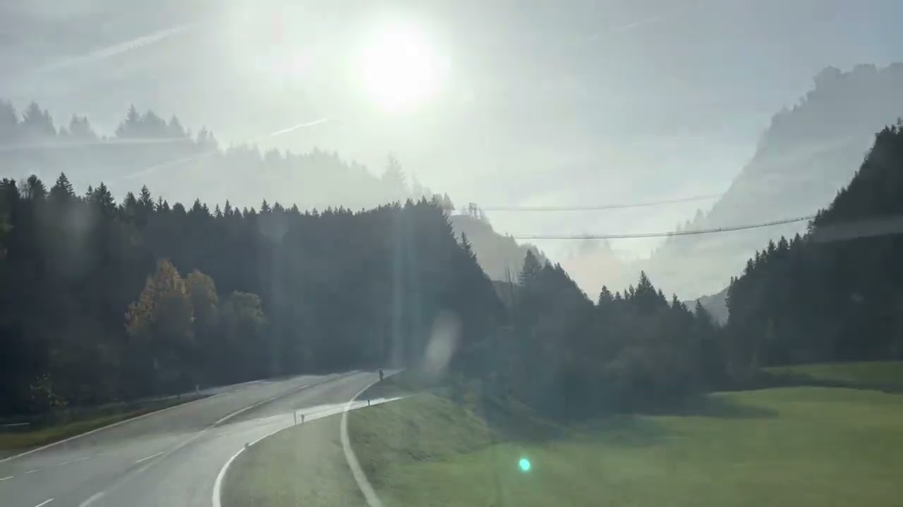 From Oy, Germany to #Merano, Italy in 4 hrs. Drive-through #Fernpass, Austria & #Reschenpass, Italy