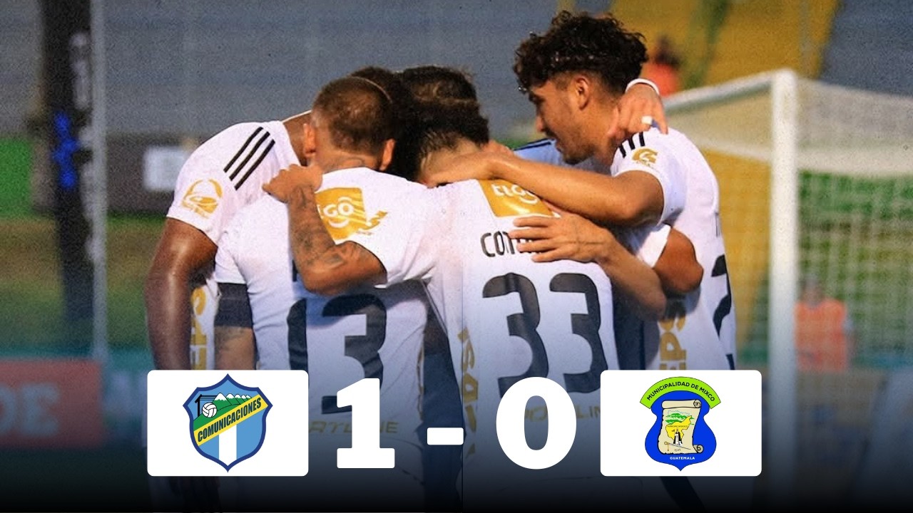 Comunicaciones FC vs Deportivo Mixco LIGA GUATE 2026 Torneo Clausura &iexcl;VICTORIA DE LOS CREMAS!