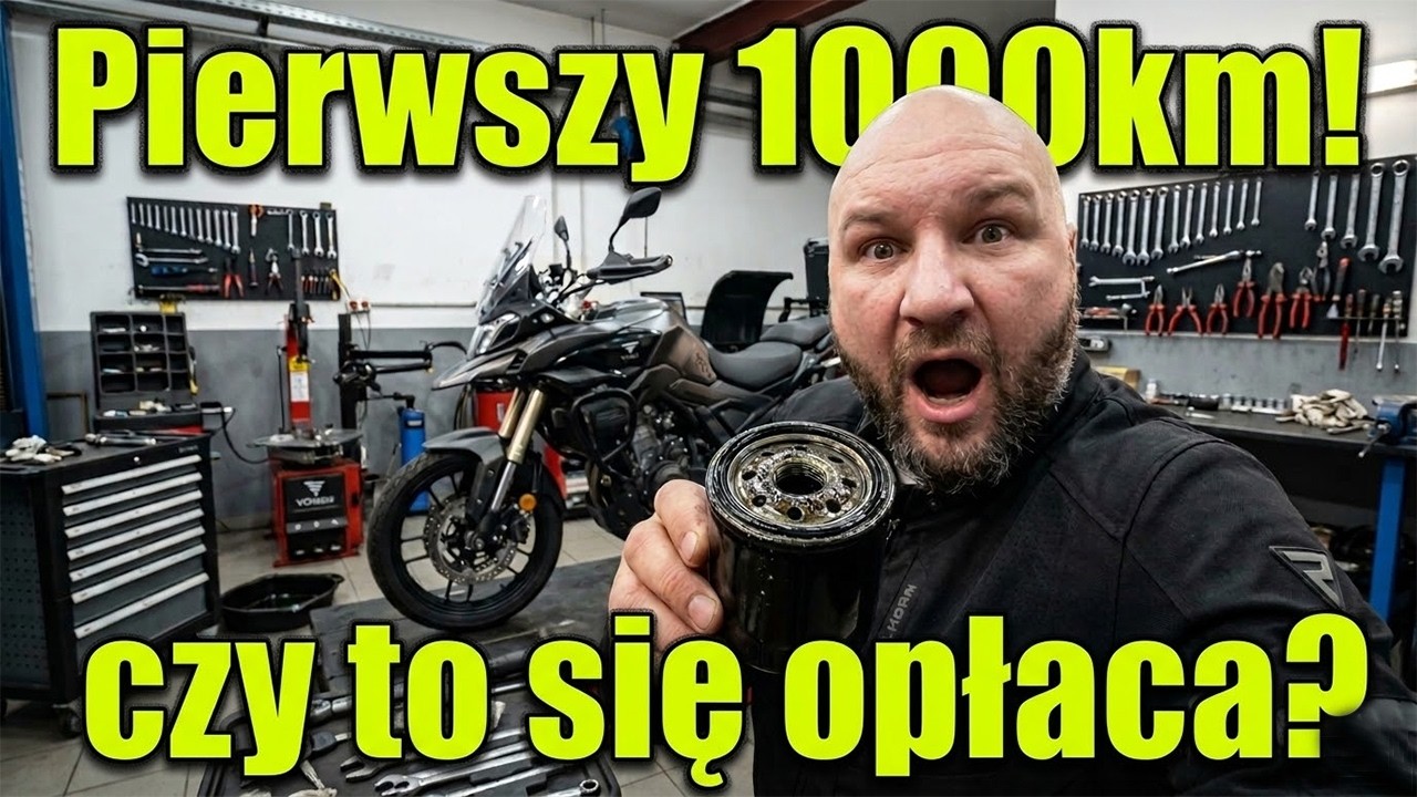 Pierwszy serwis chińskiego motocykla! Czy to się w og&oacute;le opłaca?