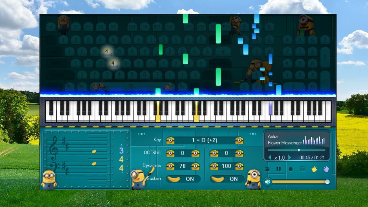 Flower Messenger Yuuhei Satellite - Piano for beginners
