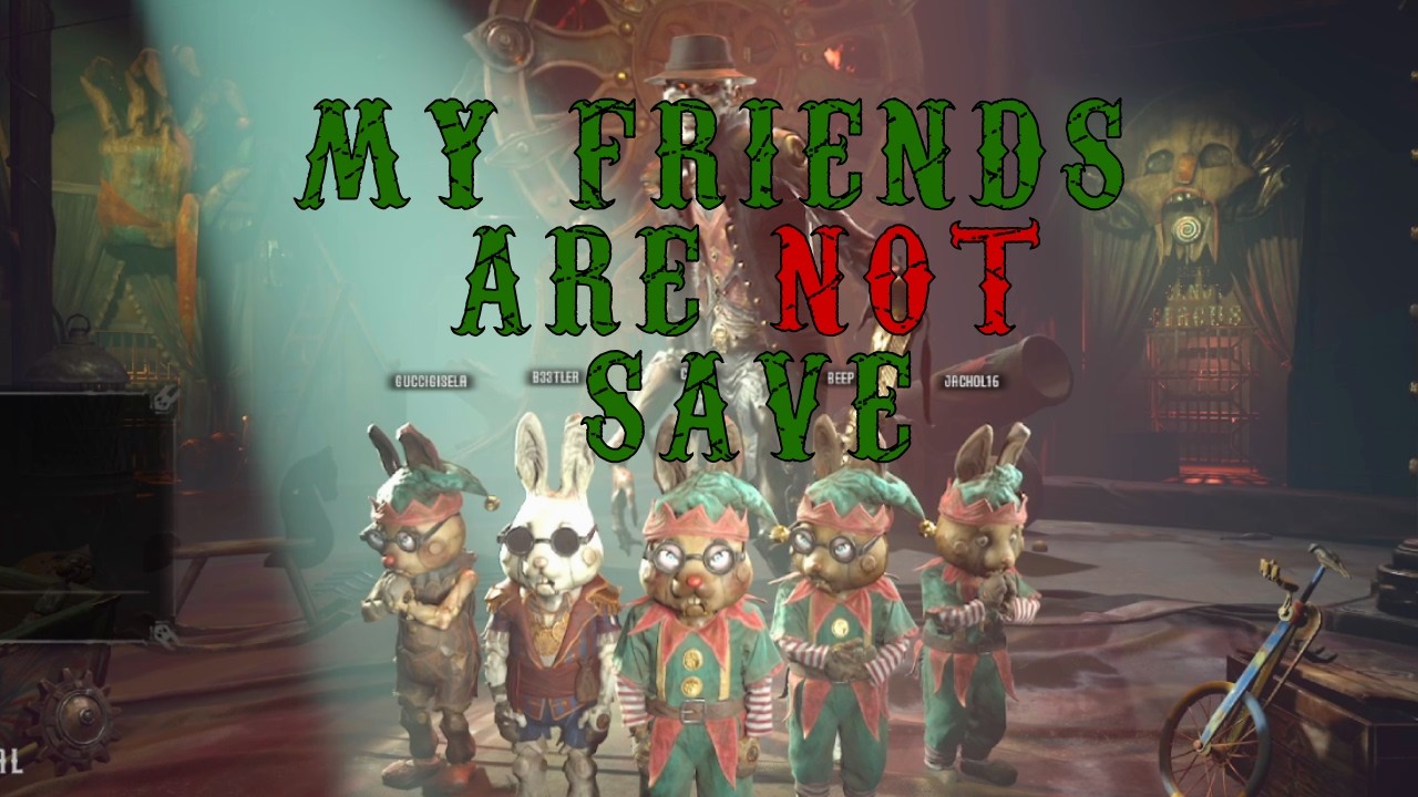 I played against my friends in Carnival hunt!