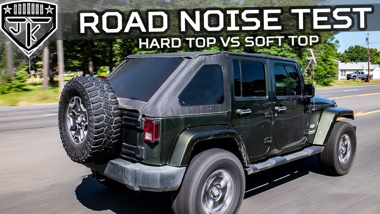 SOFT TOP vs HARD TOP -  Road & Wind noise comparison