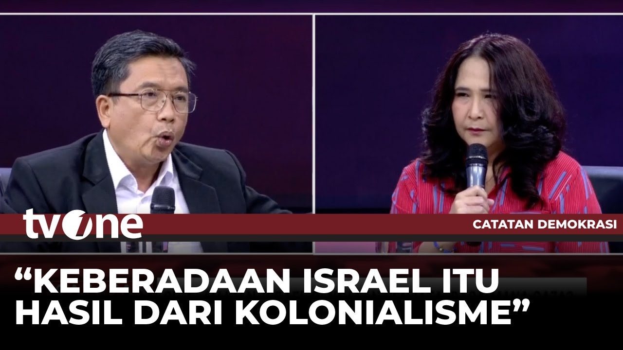 DEBAT PANAS! Pro Israel vs Analis Timur Tengah Soal Tanah Gaza | Catatan Demokrasi tvOne