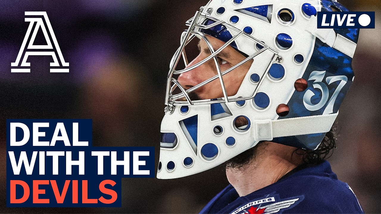 Connor Hellebuyck traded to the New Jersey Devils | LIVE Instant Reaction