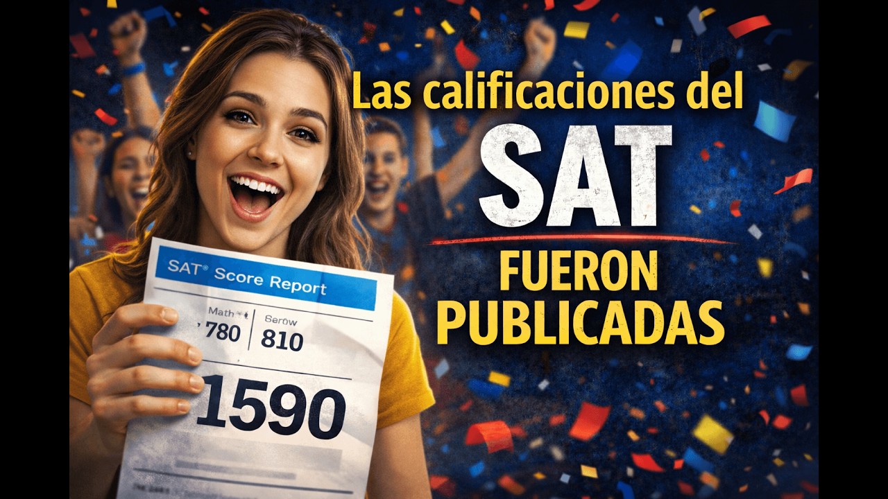 Las calificaciones del SAT fueron publicadas
