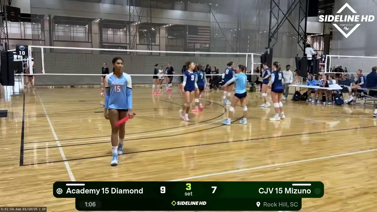 CJV 15 Mizuno vs. Academy 15 Diamond (2026.01.10)