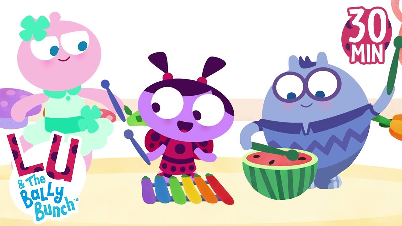 Lu’s Musical Moments | Enjoying the Sound of Fun! | Lu & The Bally Bunch | 9 Story Kids