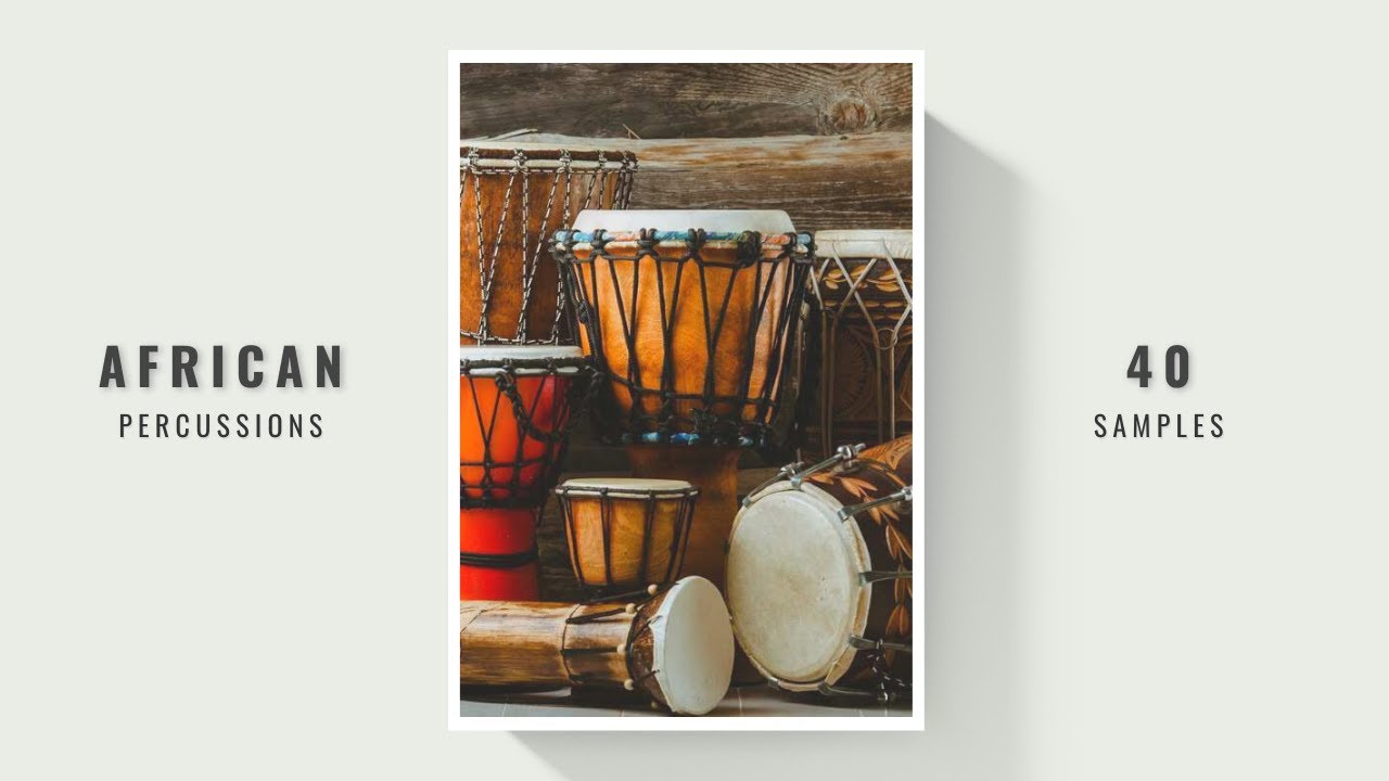 FREE 𝘼𝙁𝙍𝙄𝘾𝘼𝙉 PERCUSSIONS KIT | AFROBEAT x REGGAETON SAMPLE PACK FOR PRODUCERS