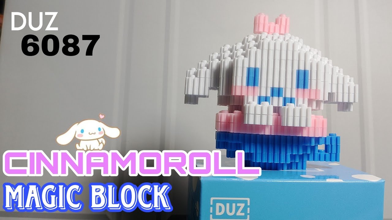 UNBOXING AND BUILD MAGIC BLOCK || DUZ 6087 CINNAMOROLL || NORMAL SPEED