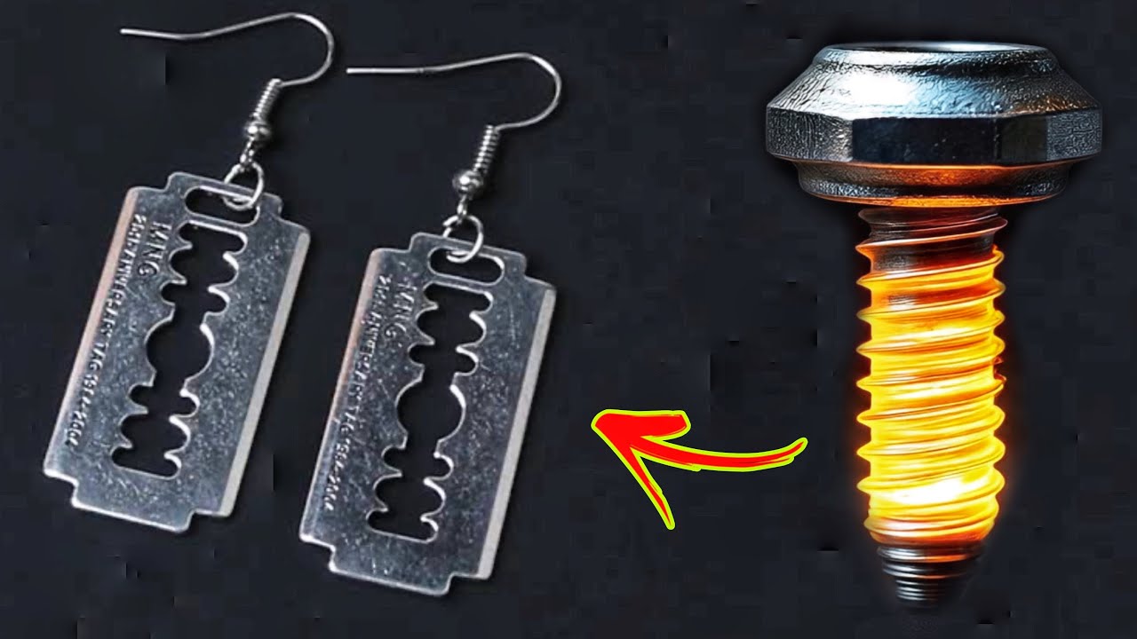 Turning Scrap into Steel: Making a Razor from an Old Rusty Bolt