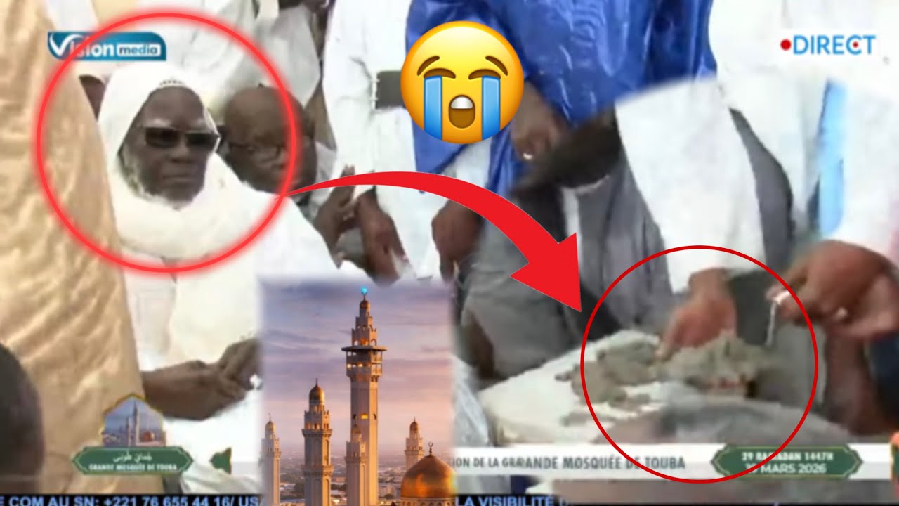 😭Le Grand Chantier de la Foi : Discours du Khalif Général des Mourides: lancement des travaux du GMT