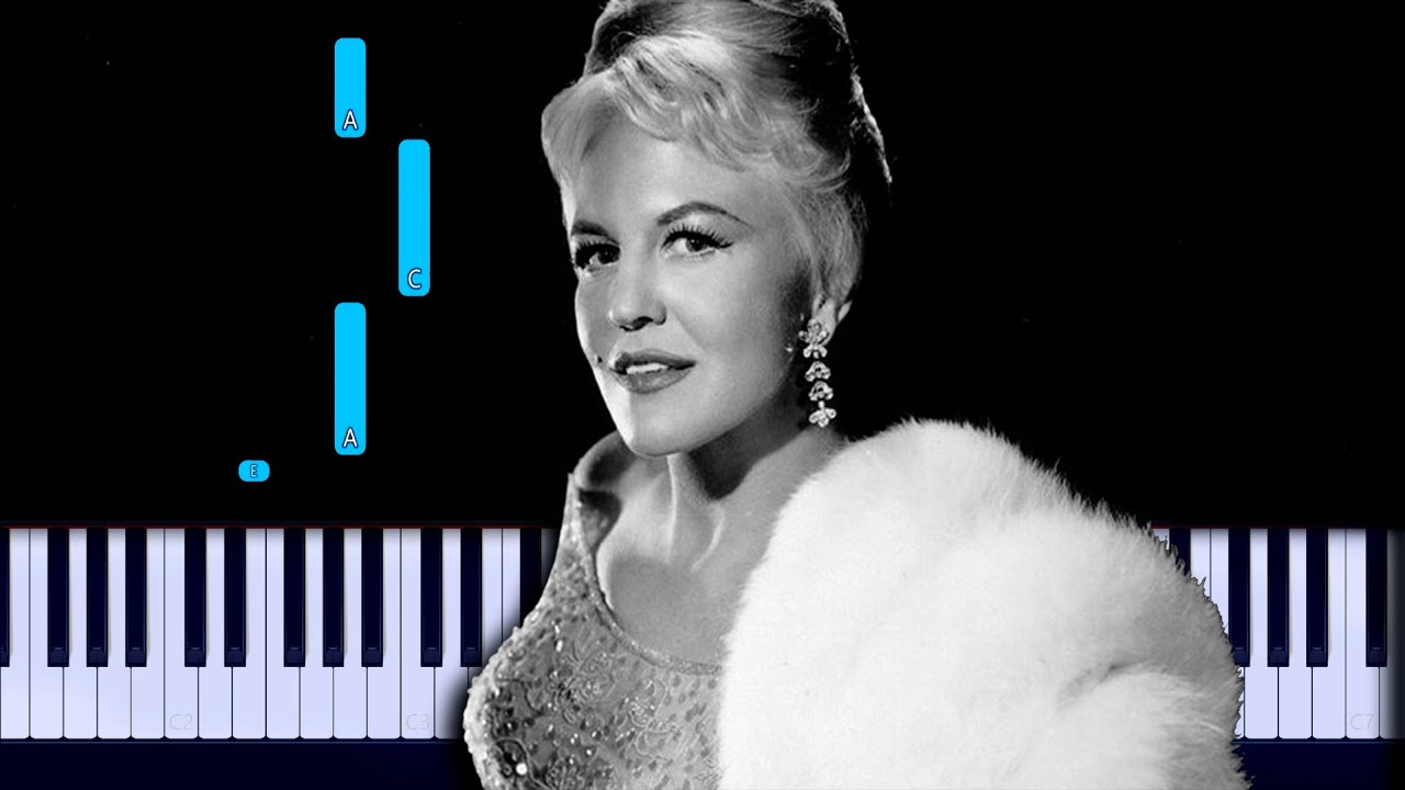 Fever - Peggy Lee Piano Tutorial