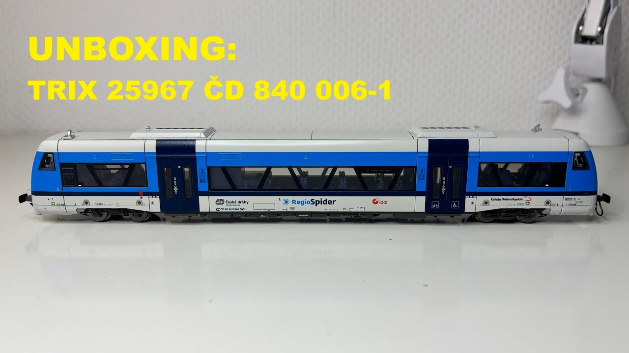 UNBOXING: TRIX 25967 ČD 840 006 1