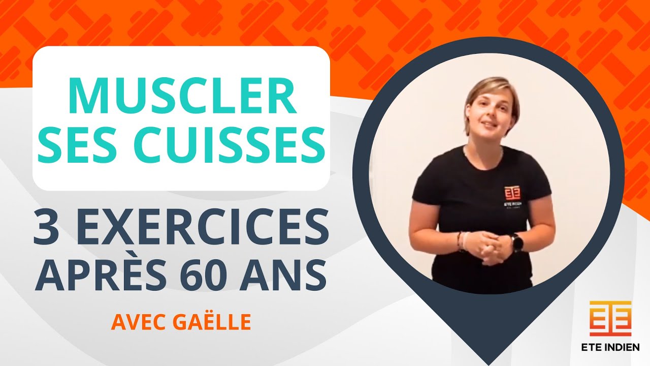 [EXERCICES] 3 exercices pour muscler ses cuisses après 60 ans