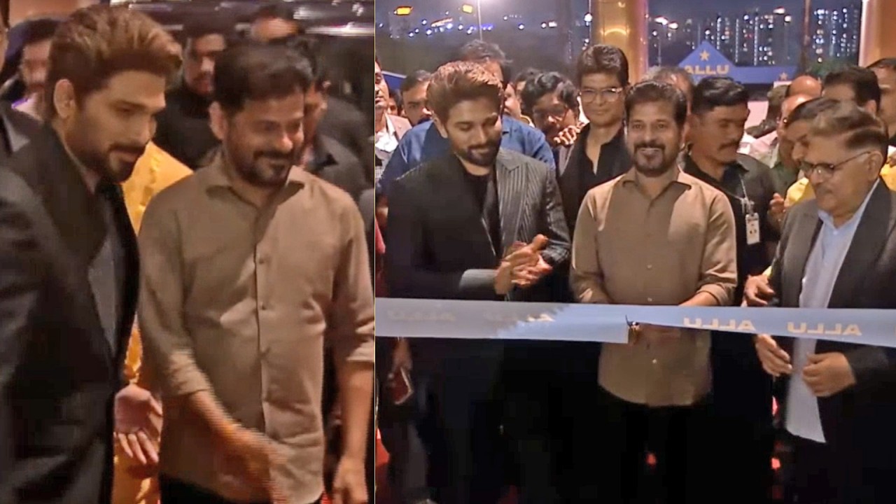 Telangana CM Revanth Reddy Inaugurated Allu Cinemas | Allu Arjun | Allu Aravind