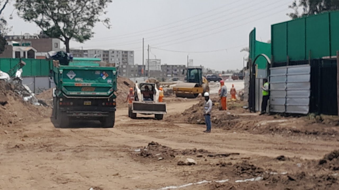 Es fin de mes y asi luce la recien liberada Av. PASEO DE LA CASTELLANA Cuadra 9 en SURCO.